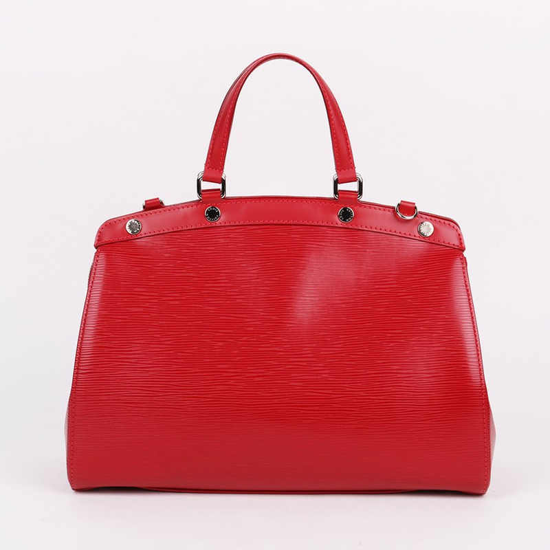 【包稅】LOUIS VUITTON Brea MM 紅色手提包與肩背包-3