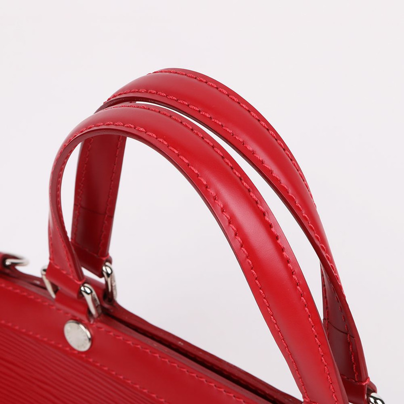 【包稅】LOUIS VUITTON Brea MM 紅色手提包與肩背包-4
