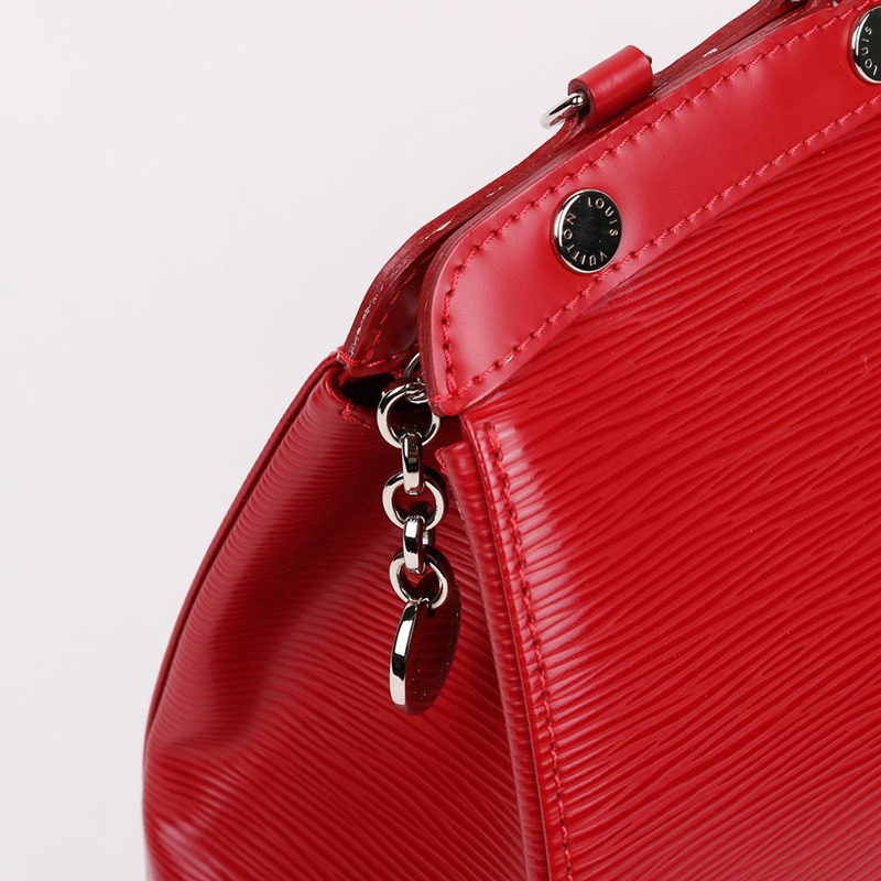 【包稅】LOUIS VUITTON Brea MM 紅色手提包與肩背包-5