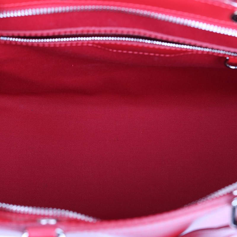 【包稅】LOUIS VUITTON Brea MM 紅色手提包與肩背包-10