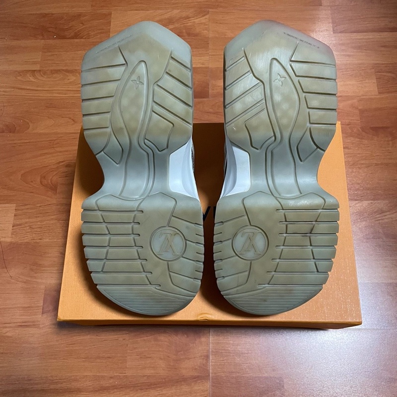 Lv Archlight拱橋鞋2.0 Lv休閒鞋 女款 白棕色 38碼-8