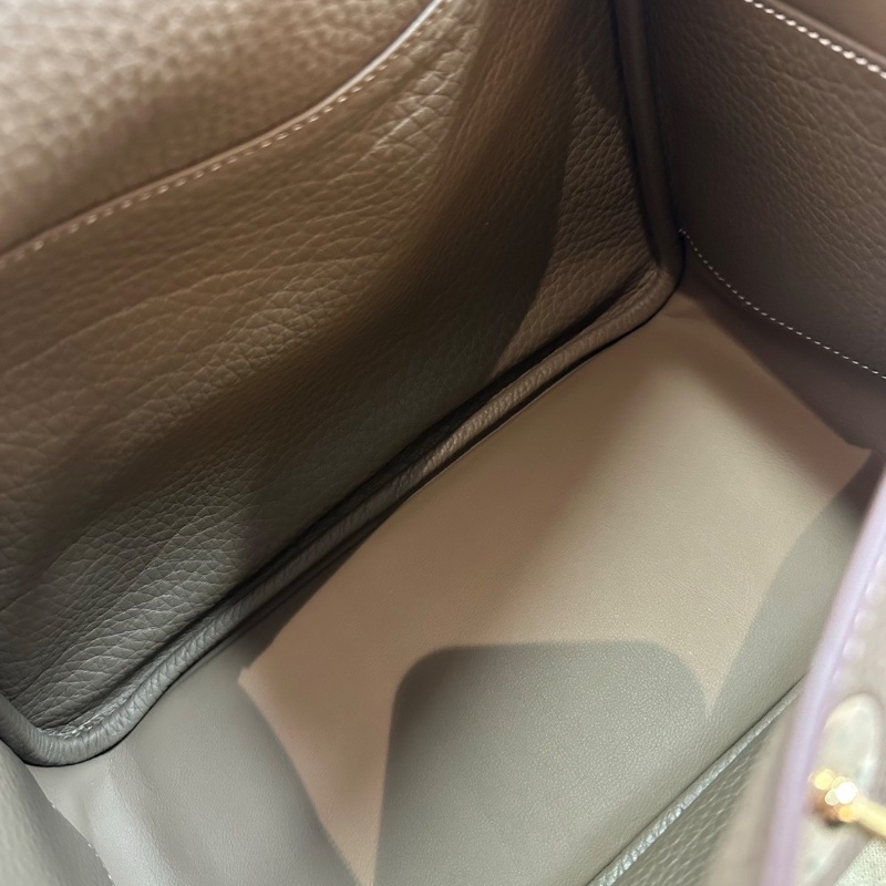 Hermes lindy26 大象灰金扣26×15×14cm 全新閒置配件塵袋鎖鑰匙盒子-2