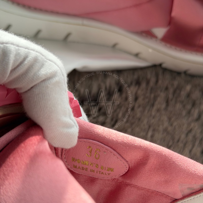 閒置品特別折扣🤍ROGER VIVIER水蜜桃粉涼鞋/ROGER VIVIER涼鞋/ROGER VIVIER休閒鞋/RV涼鞋/RV休閒鞋🤍無花果精品-9