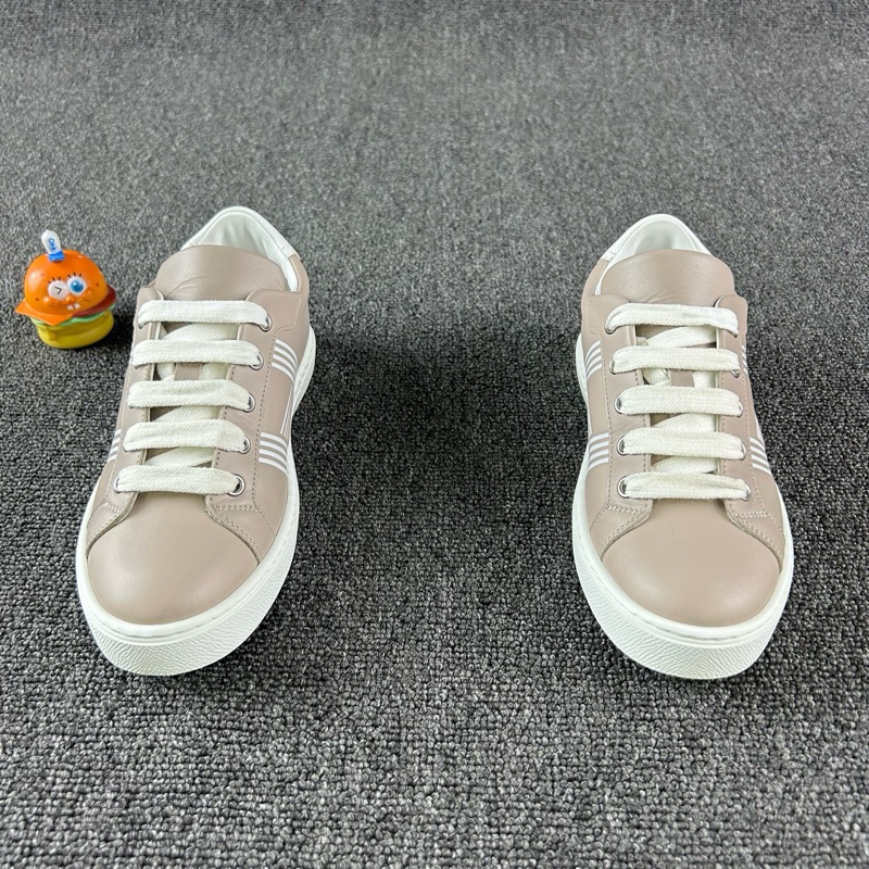 98新Hermes愛馬仕徽標板鞋 尺碼：35 側面大H時尚靚眼-1