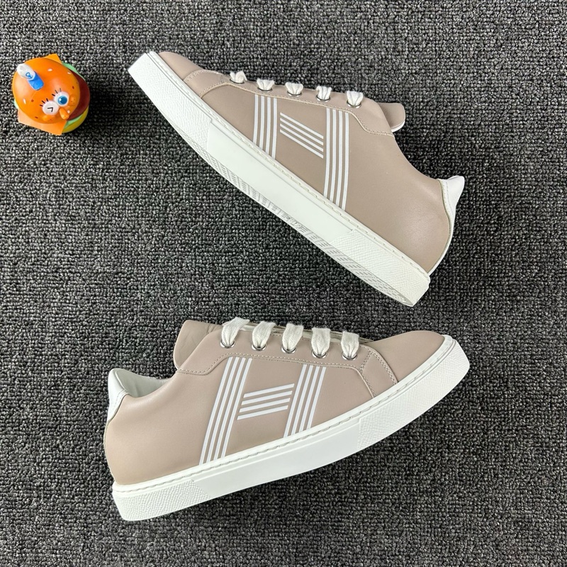 98新Hermes愛馬仕徽標板鞋 尺碼：35 側面大H時尚靚眼-2