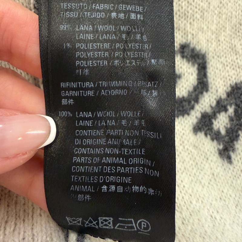 巴黎世家 97新 羊毛外套-5