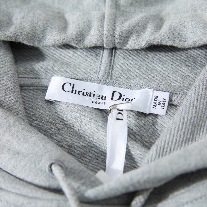 ❤️ DIOR 花卉圖案印花 Logo 連帽衫-10