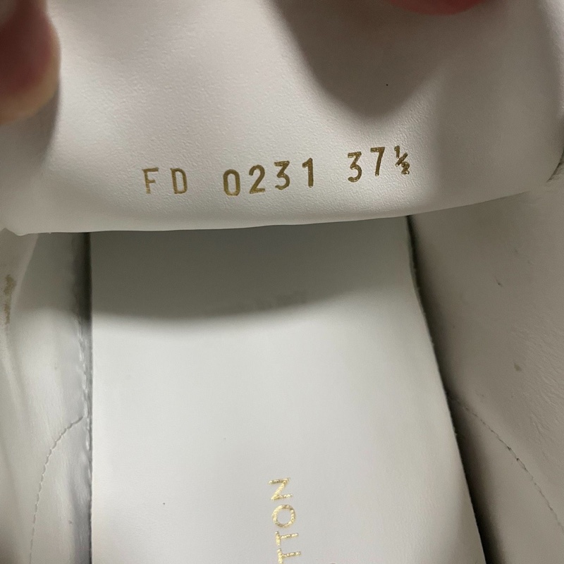 Lv Time Out白藍印花板鞋 路易威登低幫女款藍色37.5碼98新-4