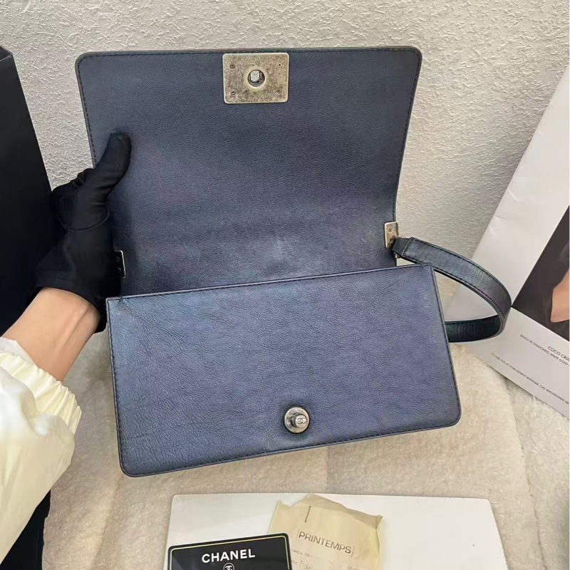 Chanel le boy medium size 25cm-8
