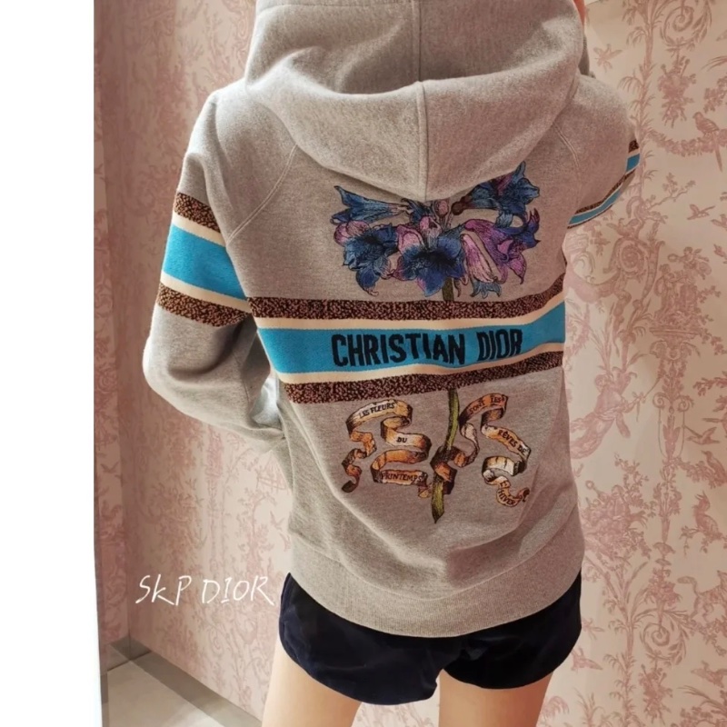 ❤️ DIOR LOGO款 精致圖案 百搭款式 連帽衫-1