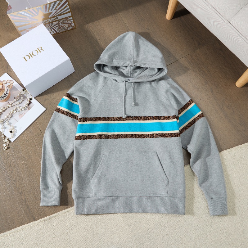 ❤️ DIOR LOGO款 精致圖案 百搭款式 連帽衫-6