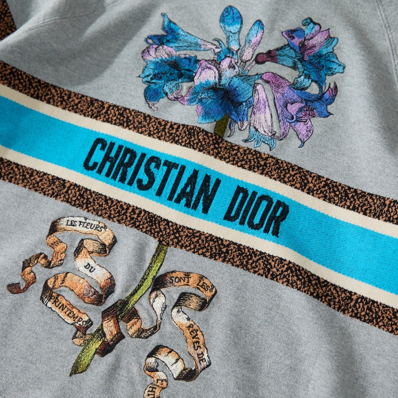 ❤️ DIOR LOGO款 精致圖案 百搭款式 連帽衫-8