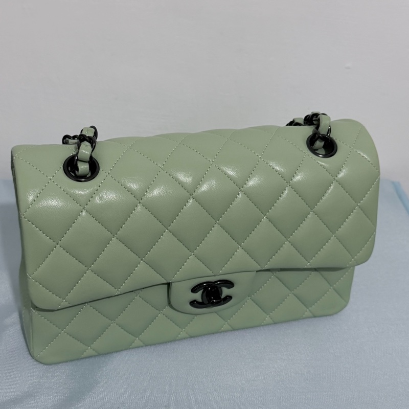 CHANEL CF23 so black 青蘋果綠 限定款-0