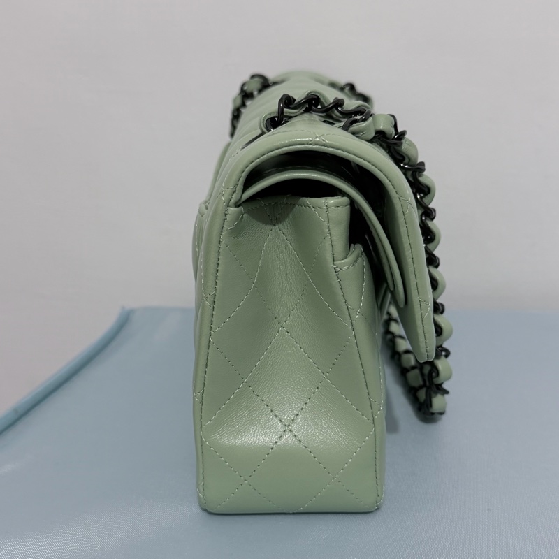 CHANEL CF23 so black 青蘋果綠 限定款-3