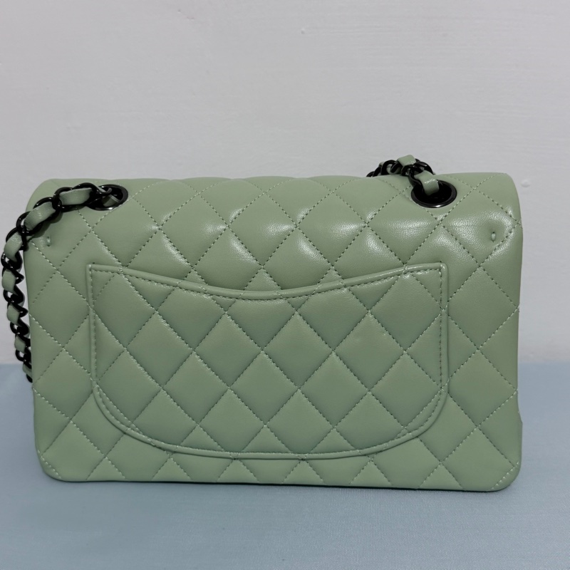 CHANEL CF23 so black 青蘋果綠 限定款-4