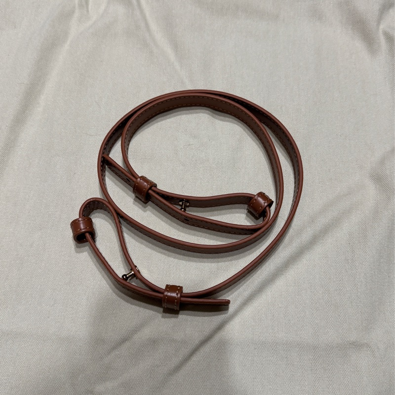 斷捨離~LOEWE 全新 A4 皮革tote 棕色-6