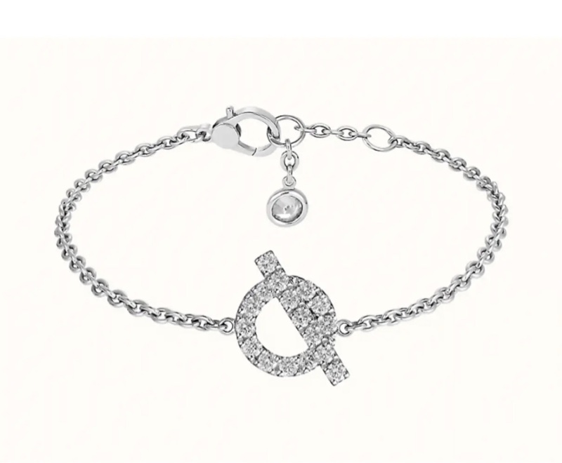 Hermes 愛馬仕小Q白金手鏈 2026單 Finesse bracelet-0