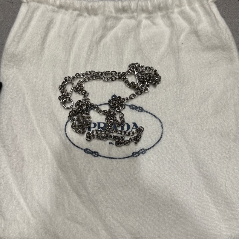 斷捨離～Prada黑色尼龍手提斜背包 約8成新-6