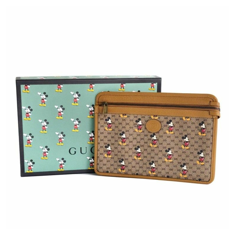 【包稅】GUCCI 迪士尼手拿包 602552-5
