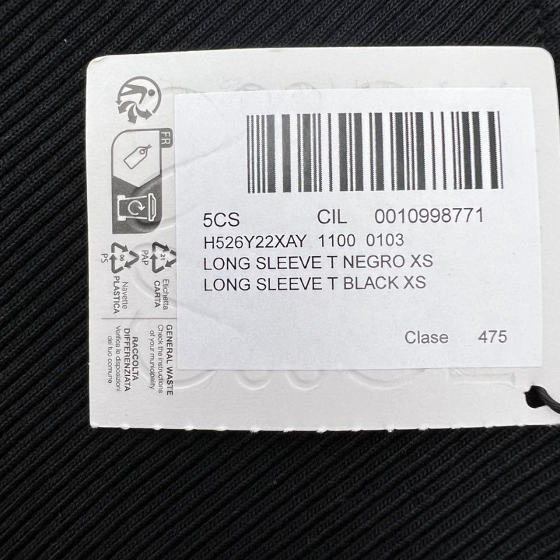 羅意威黑色長袖 T 裇-15