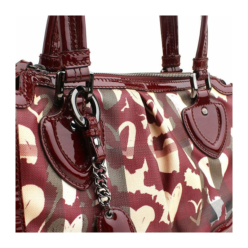 【包稅】BURBERRY 限量版超新星心型褶皺手提包與單肩包-6