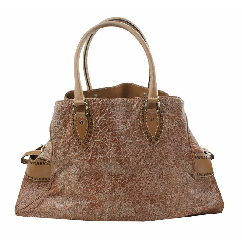 【包稅】FENDI 駱駝閃光壓花Logo大肩-2