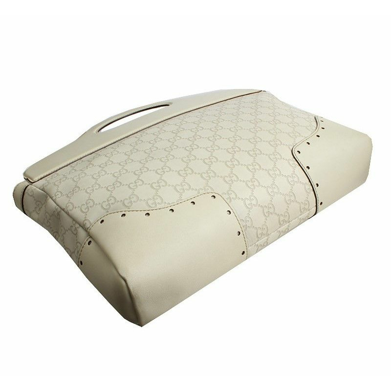 【包稅】GUCCI Sima象牙手提包-3