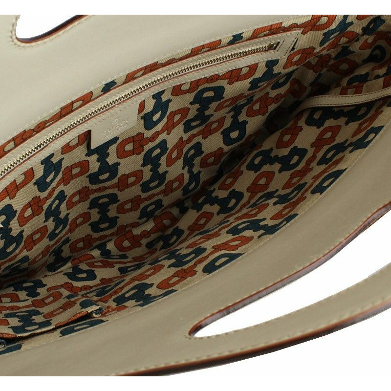 【包稅】GUCCI Sima象牙手提包-4