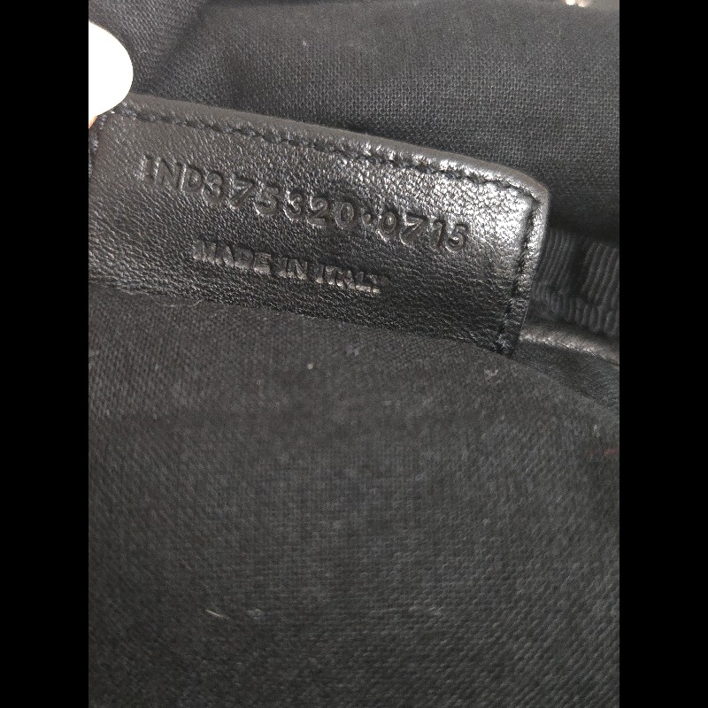 YSL Saint Laurent 聖羅蘭 全皮革 黑色 後背包-29