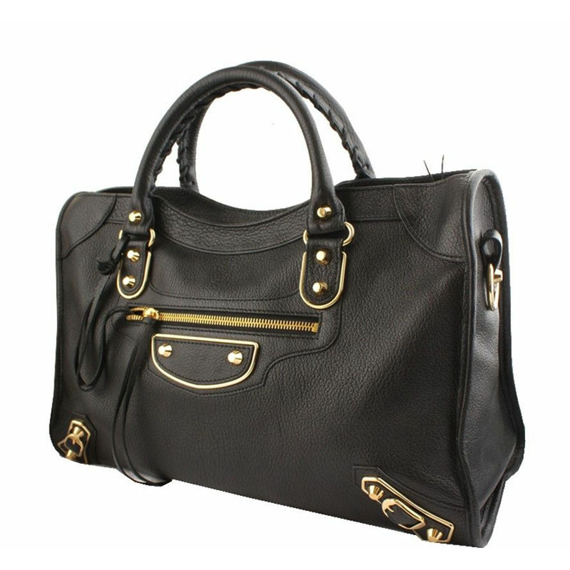 【包稅】BALENCIAGA 金屬邊城市手提包-1