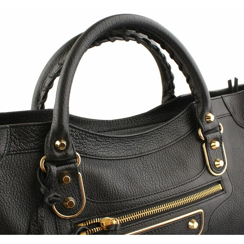 【包稅】BALENCIAGA 金屬邊城市手提包-5