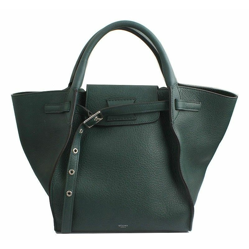 【包稅】CELINE 深綠色腰帶手提包和肩背包-0