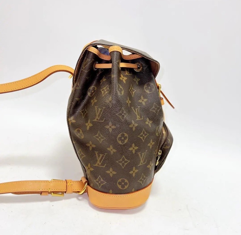 【90%新✨全網最平】LV Montsouris  老花抽繩系帶書包｜背包｜雙肩包-2