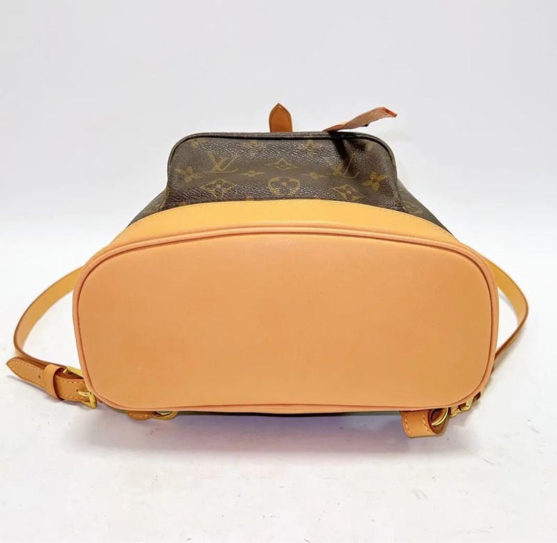 【90%新✨全網最平】LV Montsouris  老花抽繩系帶書包｜背包｜雙肩包-4