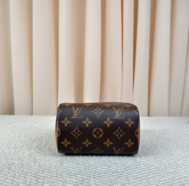 【90%新✨大全套有購證✨全網最低價】LV NANO SPEEDY MINI枕頭包-5