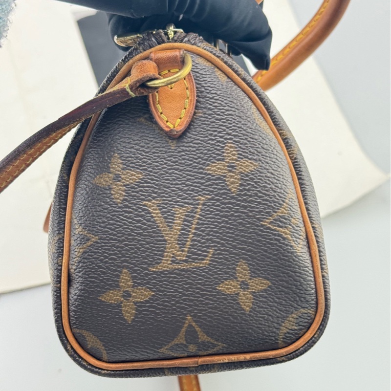 【85%新✨經典保值】LV NANO SPEEDY MINI枕頭包-2