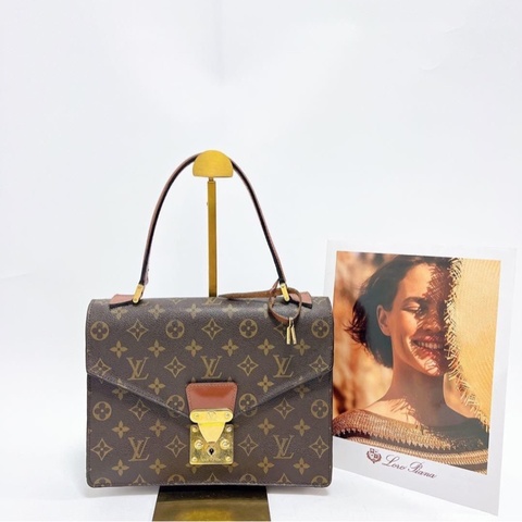 【90%新✨全網最低價】LV Concorde棕色手提包公文包