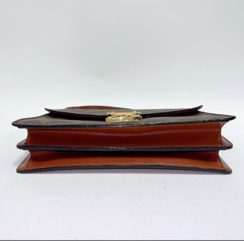 【90%新✨全網最低價】LV Concorde棕色手提包公文包-4