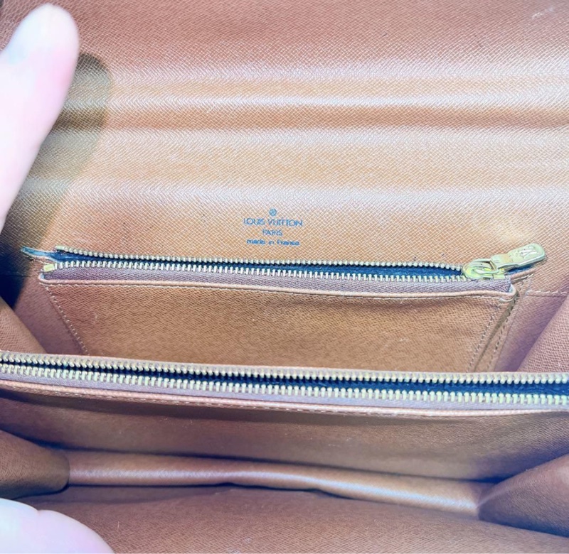 【90%新✨全網最低價】LV Concorde棕色手提包公文包-8