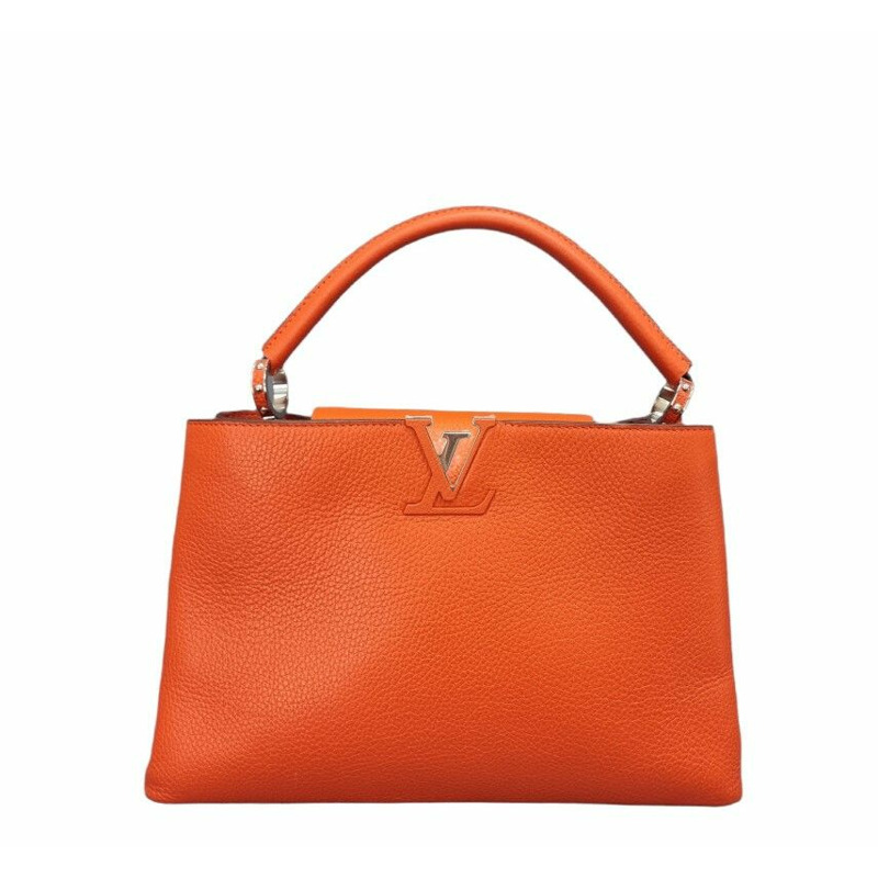 【包稅】LOUIS VUITTON GM 全新 Capucines 手提包-0