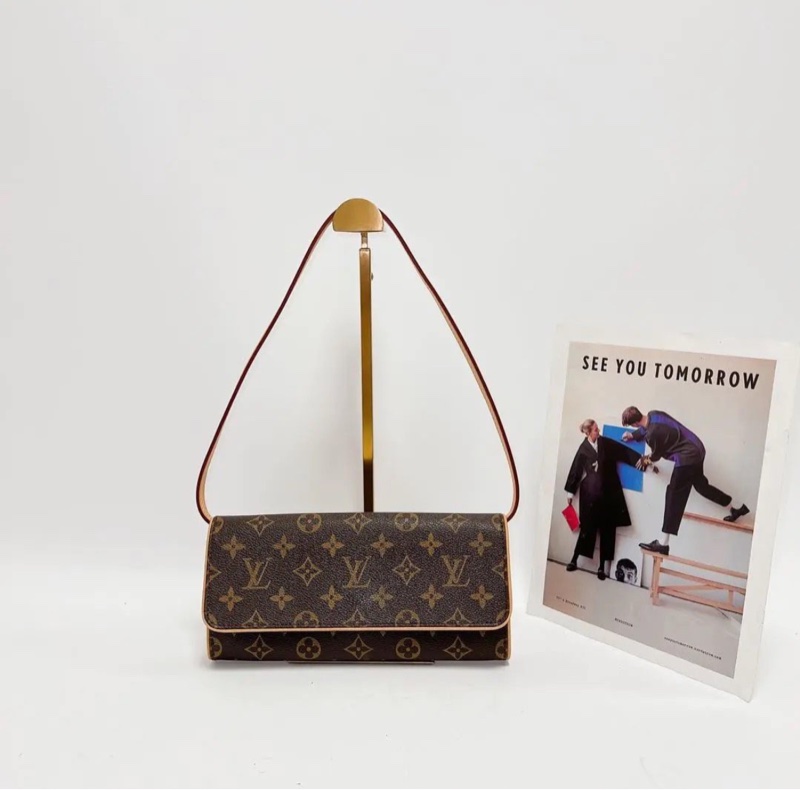 【全網最低價✨95新】LV 老花信封包 可單肩斜背-0
