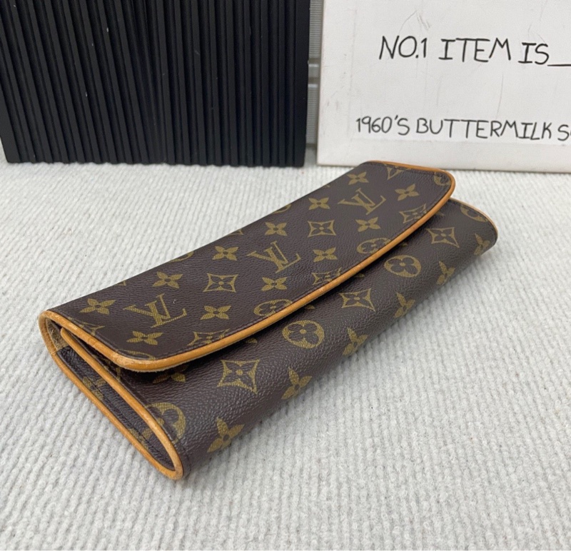 【全網最低價✨95新】LV 老花信封包 可單肩斜背-4