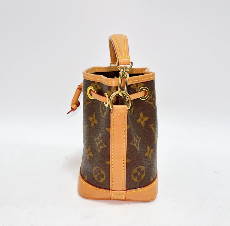 【全網最低價✨90%新】LV現代款抽繩水桶nano-3