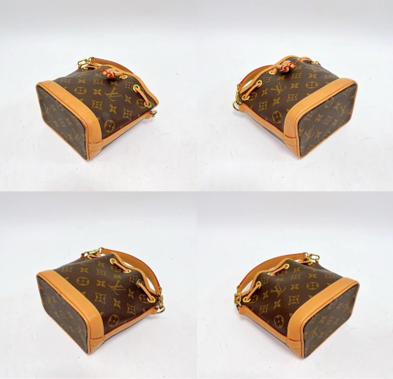 【全網最低價✨90%新】LV現代款抽繩水桶nano-5