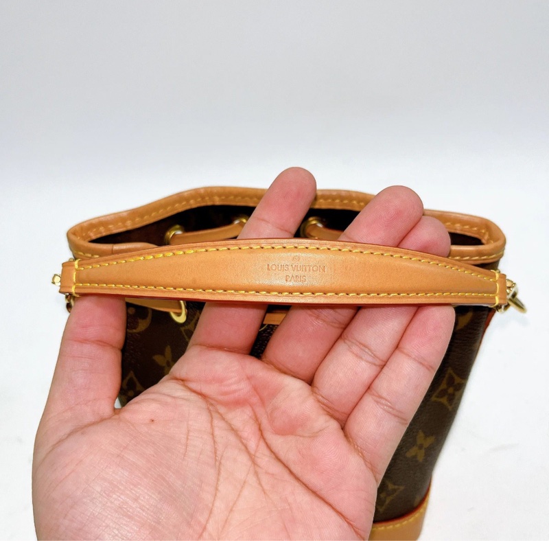 【全網最低價✨90%新】LV現代款抽繩水桶nano-6