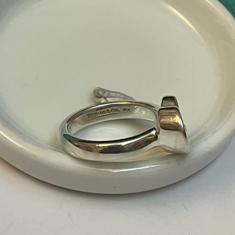 Tiffany & co 愛心鑽石戒指-8