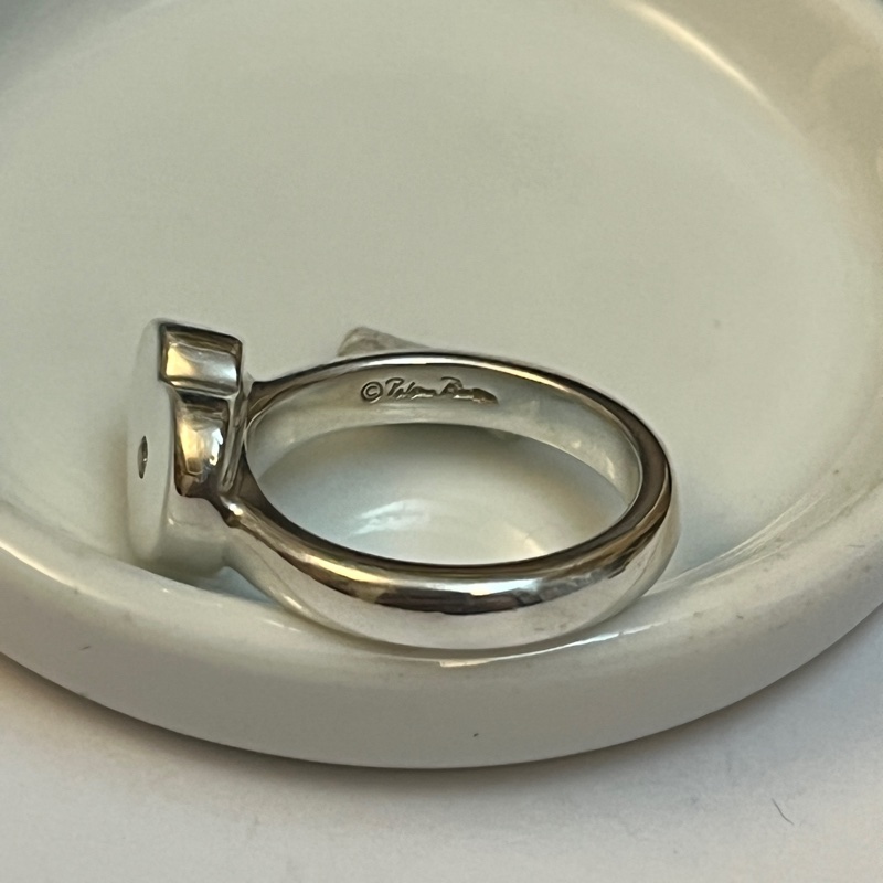 Tiffany & co 愛心鑽石戒指-9