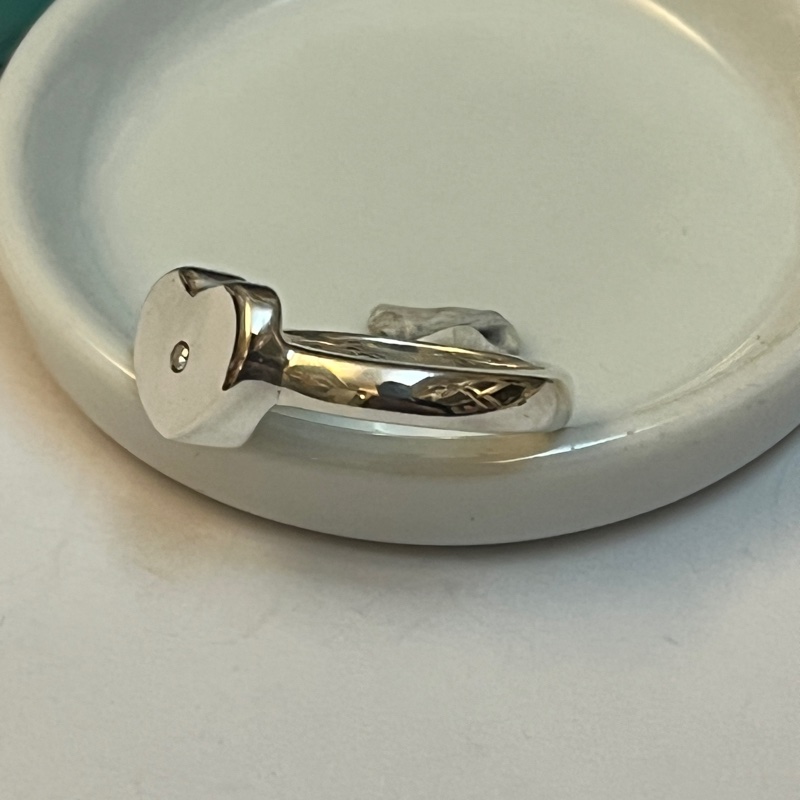 Tiffany & co 愛心鑽石戒指-10