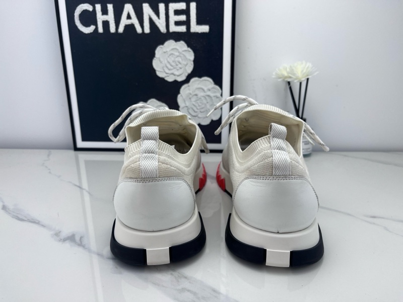 97新Hermes愛馬仕 白色針織運動鞋 42.5碼 無附件-2