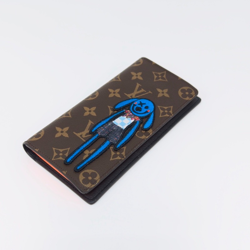 LV 秀款brazza長款印花錢包10*19 99新配件塵袋-2